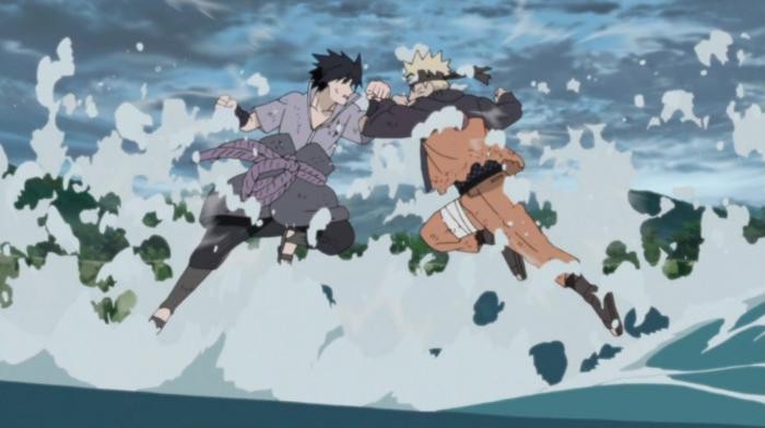 Naruto vs Sasuke Vallée de la Fin