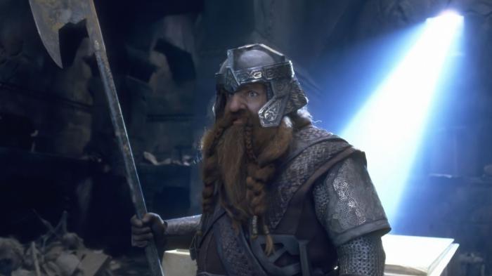 lotr movie gimli axe