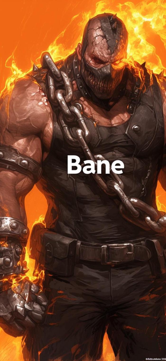 Une fusion de Ghost Rider avec Bane