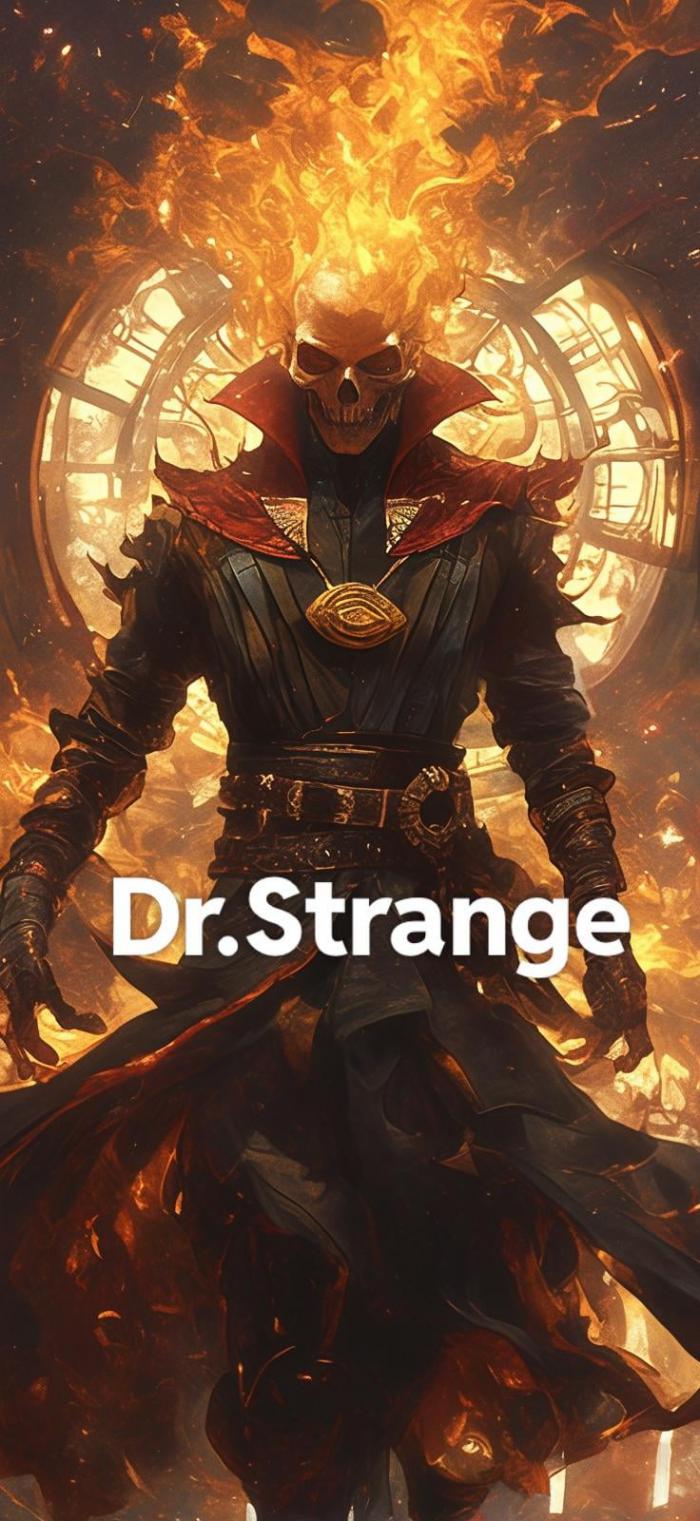 Une fusion de Ghost Rider avec Dr Strange