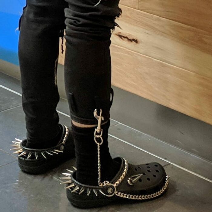 Les crocs Punk