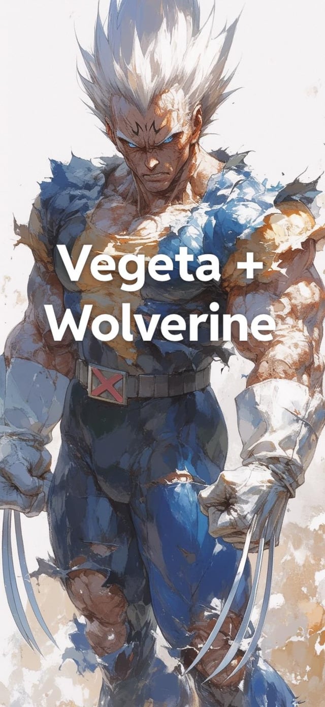 Vegeta avec Wolverine