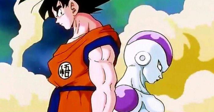 Goku et Freezer durant l