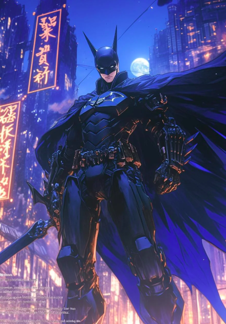 Batman , anime style