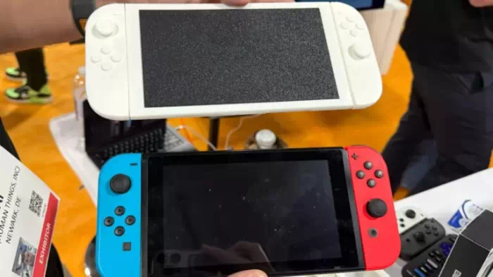 Maquette de la Switch 2 au CES 2025