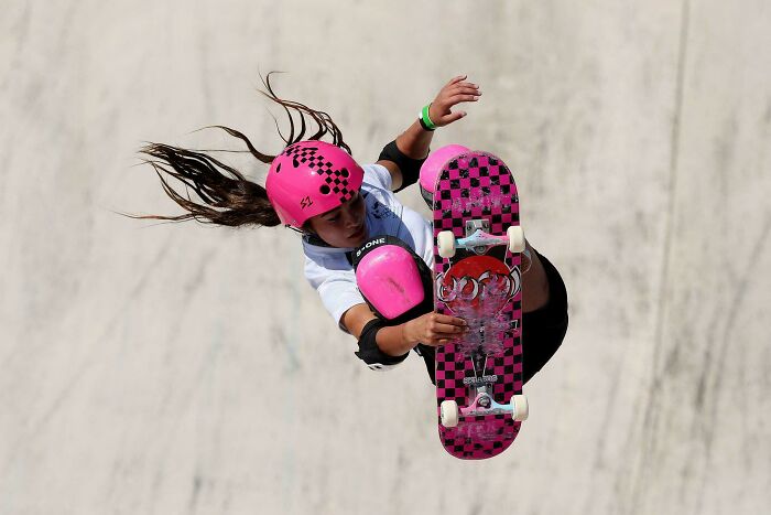 Arisa Trew une génie du skateboard