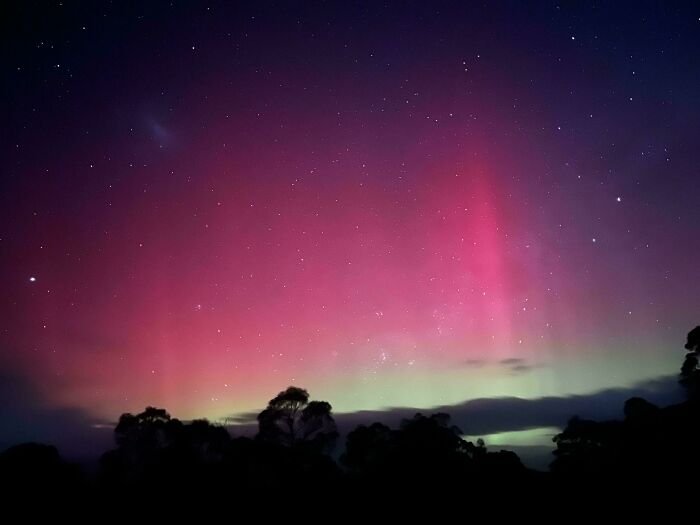 Une aurore Australe en Tasmanie