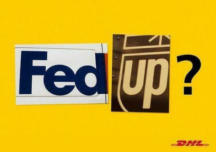 La publicité de DHL