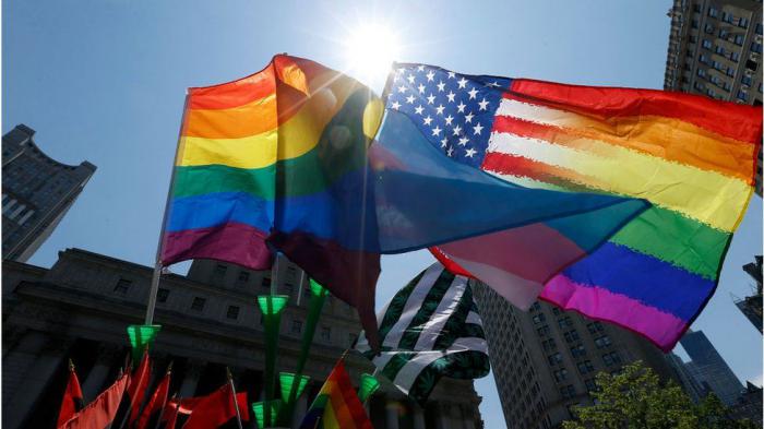 Drapeau LGBT aux USA