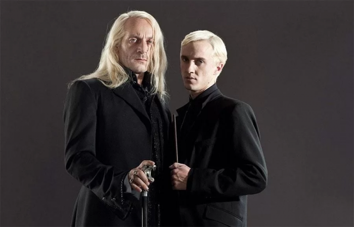 Lucius et Drago Malefoy