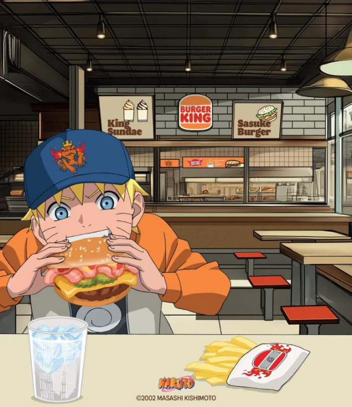 Collaboration Naruto x Burger King