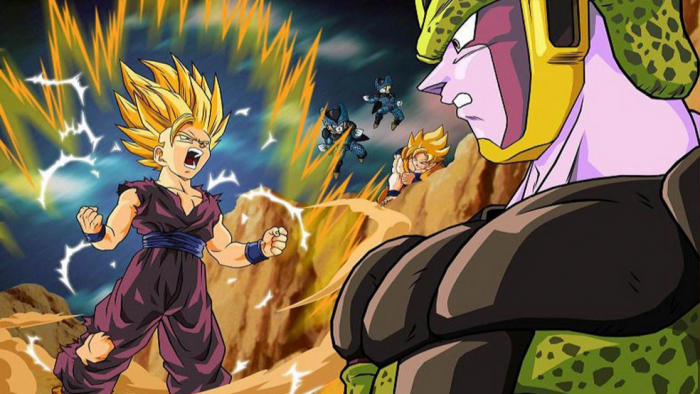 dragon ball gohan ssj2 vs cell