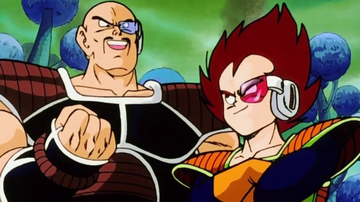 dragon ball vegeta and nappa