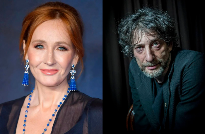 JK Rowling et Neil Gaiman