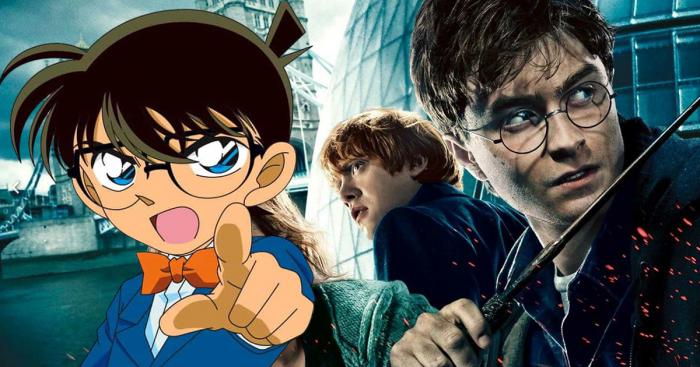 Collaboration entre Détective Conan et Harry Potter