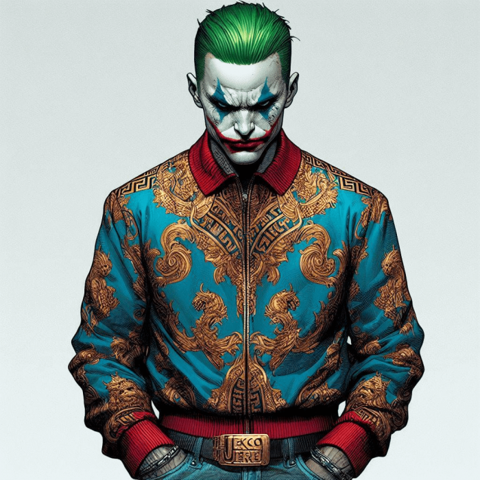 Le Joker en bleu