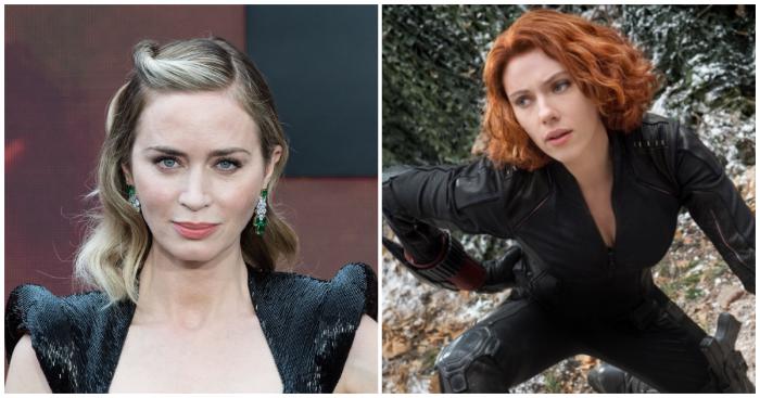 Emily Blunt et Scarlett Johansson