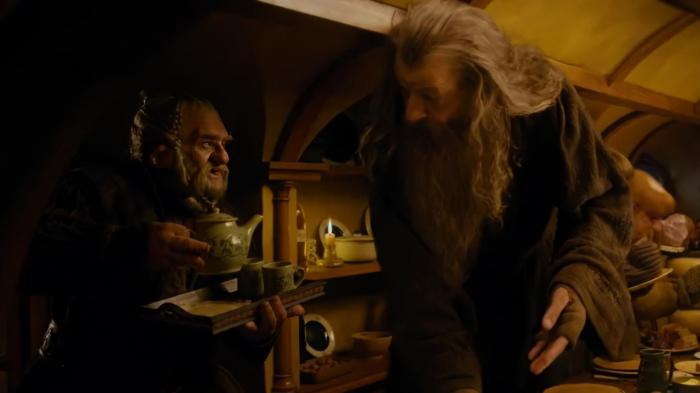 lotr the hobbit movie dori and gandalf