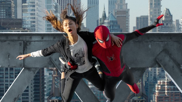 Zendaya et Tom Holland dans Spider-Man