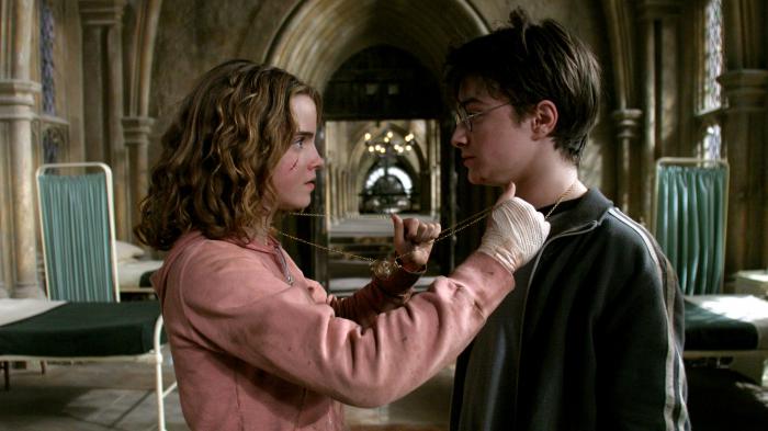 Hermione utilise un retourneur de temps