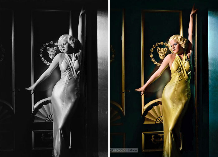 Jean Harlow dans Dîner à huit heures 1932