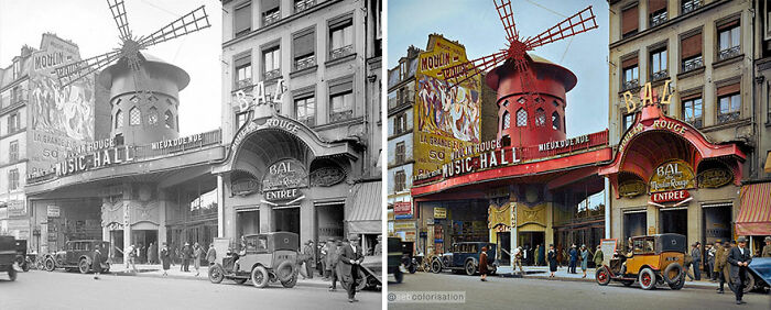 Moulin Rouge, Paris, 1925