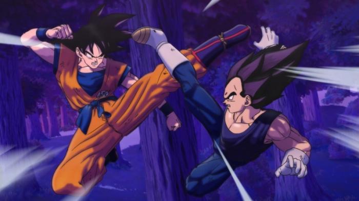 Goku contre Vegeta