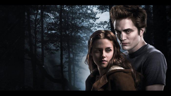 Edward Cullen et Kristen Stewart