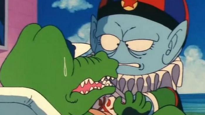 Dragon Ball emperor Pilaf and Sunglasses Crocodile