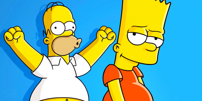 Homer et Bart Simpson