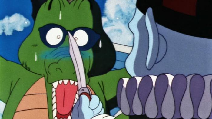 Dragon Ball emperor Pilaf and Sunglasses Crocodile