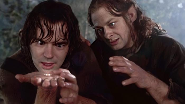 lotr movie sméagol and déagol