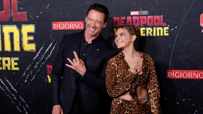 Hugh Jackman et Dafne Keen