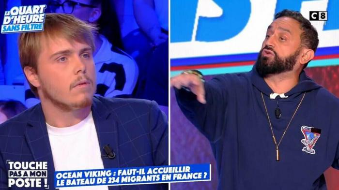 Altercation sur TPMP entre Louis Boyard et Cyril Hanouna