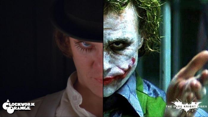 dark knight a clockwork orange