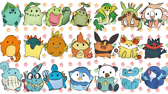 Pokémon starters