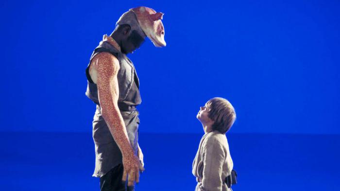 Ahmed Best en Jar Jar Binks