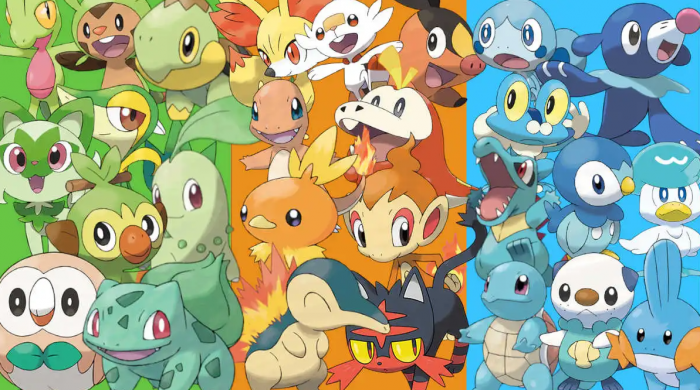 Starters Pokémon