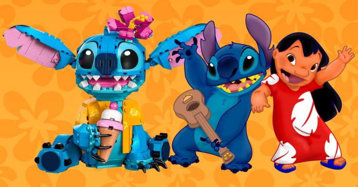 Set LEGO Disney Lilo et Stitch 