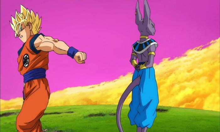 Goku vs Beerus DBS