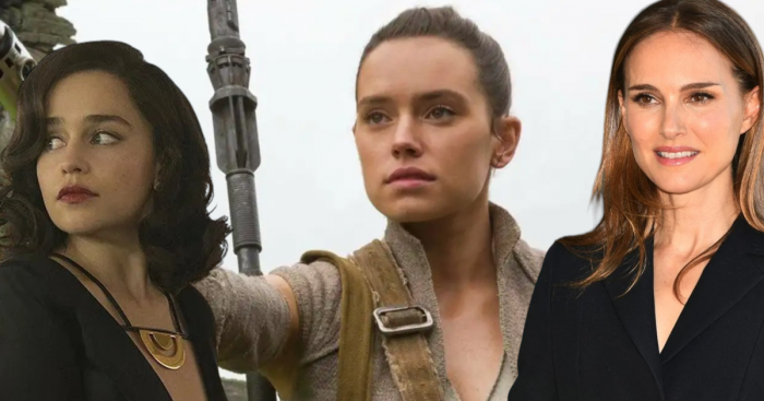 star wars daisy ridley natalie portman emilia clarke