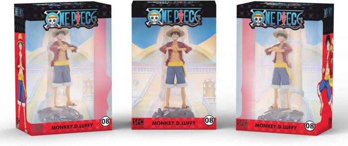 Packaging de la figurine de Luffy