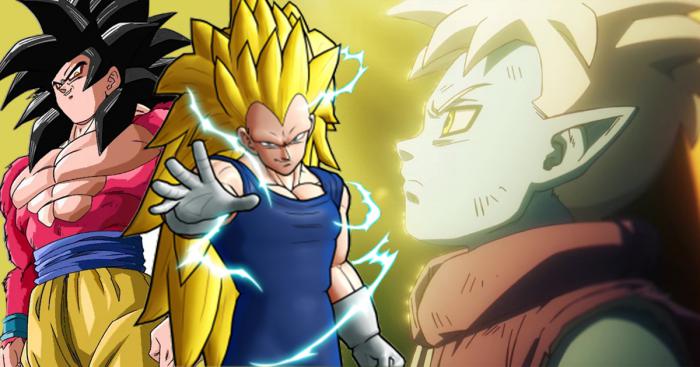 Goku SSJ4 et Vegeta SSJ3 adultes grâce à Glorio