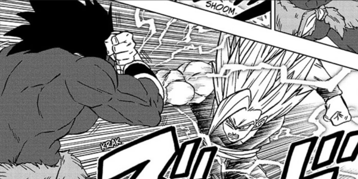 Broly contre Gohan Beast