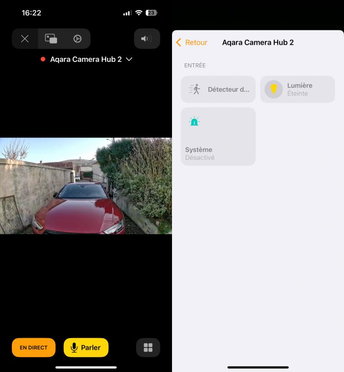 HomeKit avec Aqara G5 Pro