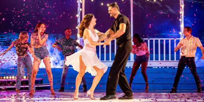 Elsa Bois et Florent Manaudou dans DALS