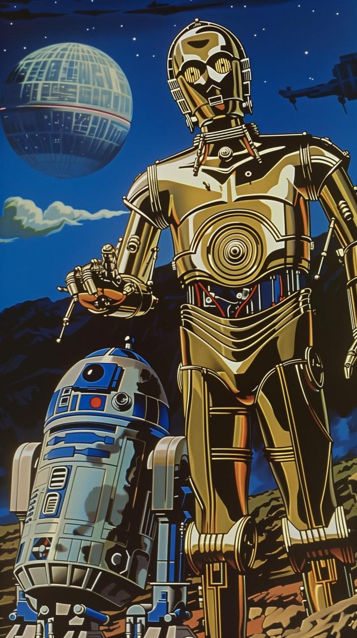 C3PO et R2D2