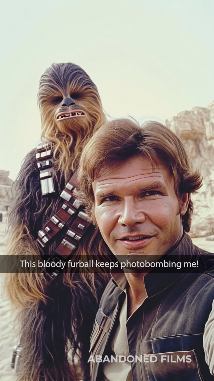 Han Solo et Chewbacca