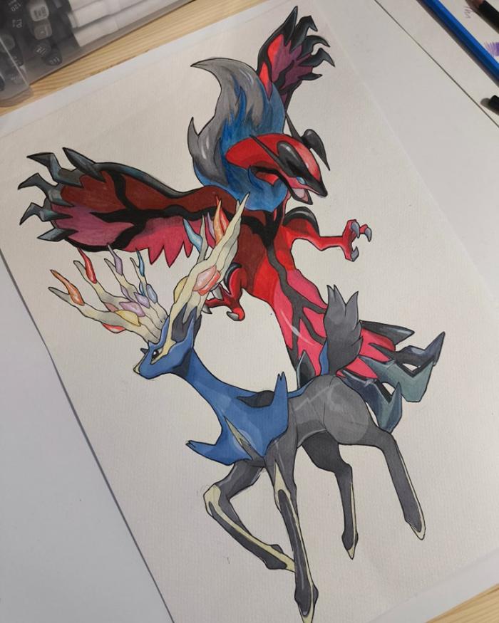 Xerneas et Yveltal