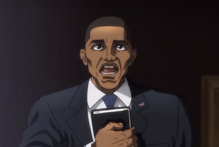 Barack Obama dans Baki